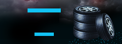 黑色创意轮胎汽车配件电商banner背景