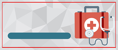 红色医疗保险宣传公众号首图封面背景