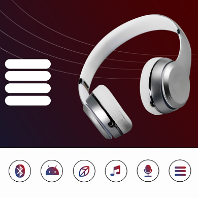 无线音乐蓝牙耳机头戴式功能介绍主图背景