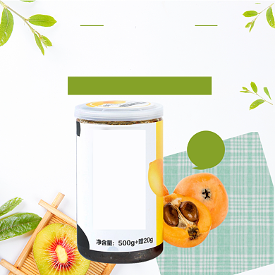 简约文艺天然熬制枇杷膏主图背景