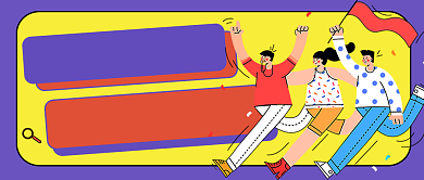 大学社团招新教育公众号首图背景