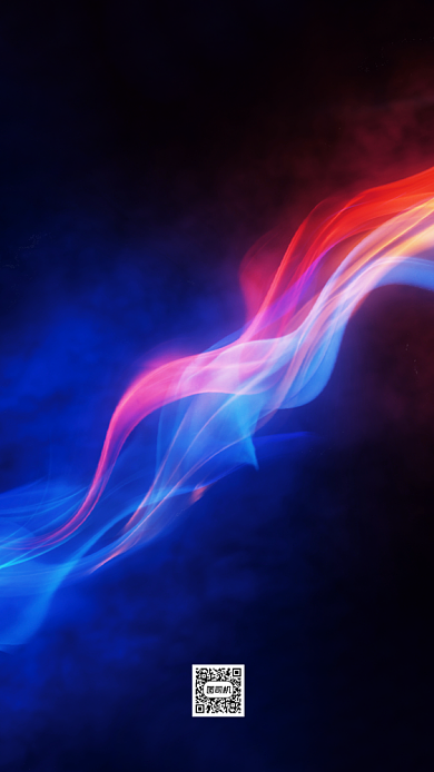 新年倒计时炫彩渐变手机海报背景