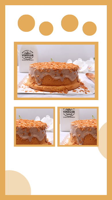 美味蛋糕甜品促销宣传文章配图背景