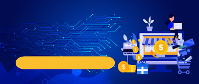 省钱返利攻略手绘卡通公众号首图背景