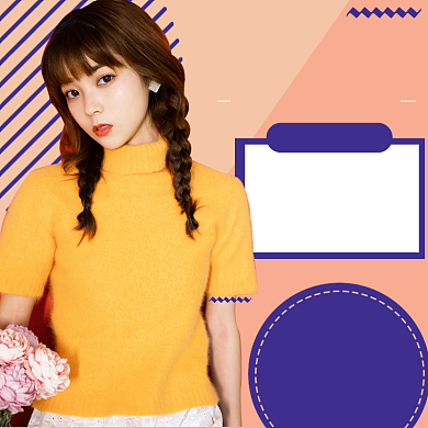 电商冬季毛衣上新直通车背景