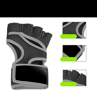 户外运动手套面料细节解读介绍主图背景