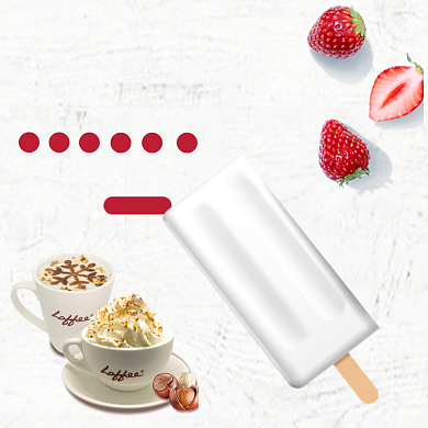 简约文艺网红冰淇淋酸奶雪糕甜品主图背景