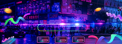 创意炫酷99划算节电商促销通用活动海报背景