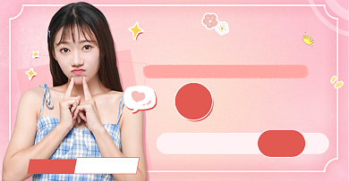 医美变美素颜美少女微整形女神背景