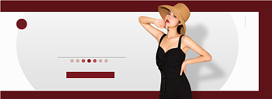夏季时尚女装清仓换季banner背景