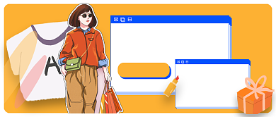 发烧购物季公众号首图背景