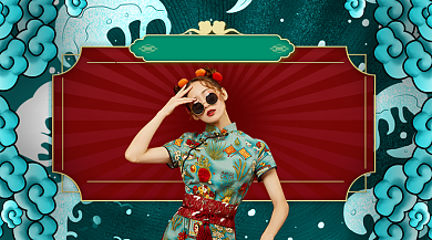 双十二预售惊喜连连背景