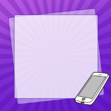 新机测评炫彩简约公众号次图背景