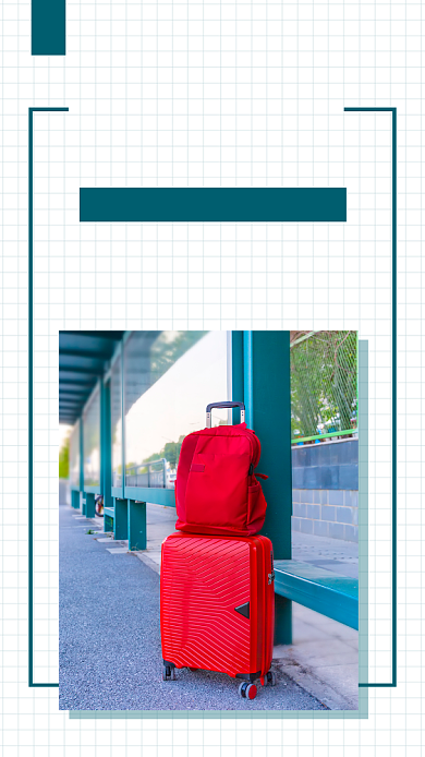 回家游子情感简约文章配图背景