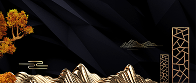 简约大气房地产开盘倒计时首图背景