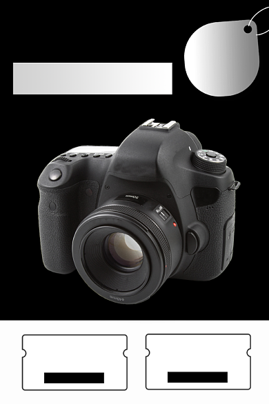 科技产品相机单反优惠券电商主图背景