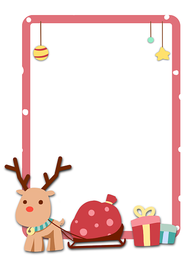 圣诞节创意卡通趣味拍照KT板背景