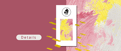 小清新文艺鲜花花店主题公众号封面背景