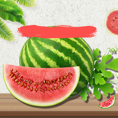 水果美食西瓜食品淘宝天猫主图背景