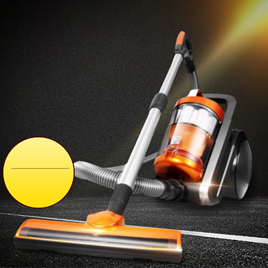 黑金数码电器厨房电器吸尘器主图背景