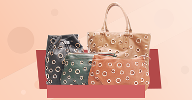 双十二钜惠时尚女包促销海报上新背景