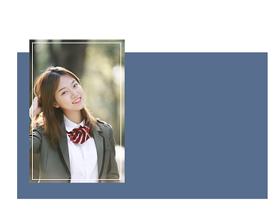 大学生少女清新节横版配图背景