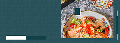 健康轻食美食促销海报背景