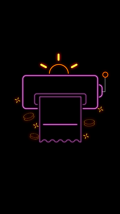 双十一大促霓虹灯光效电商直播间挂件背景