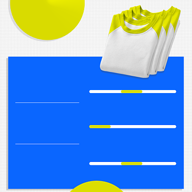 冬季保暖内衣产品信息促销简约主图背景