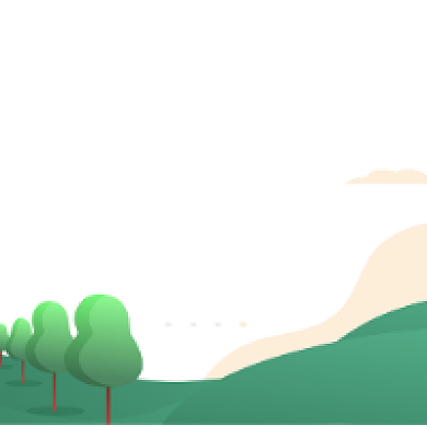 一起去旅行清新绿色公众号次图背景