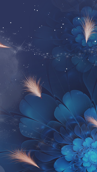 婚礼邀请函浪漫梦幻手机海报背景