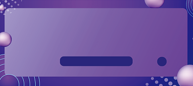 紫色大气精美优惠券背景