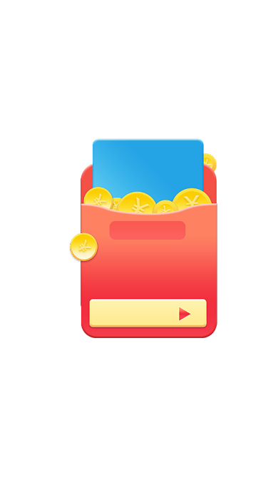 元宵节狂欢直播间弹窗优惠券模板背景