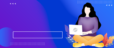 电商设计蓝色渐变公众号首图背景