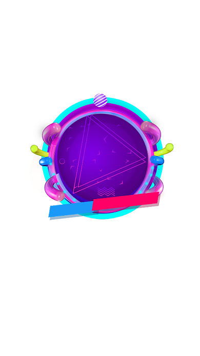 紫色卡通限时秒杀弹窗广告背景