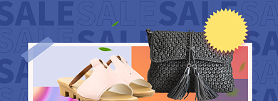 66大促聚划算周末吾折天淘宝电商banner图背景