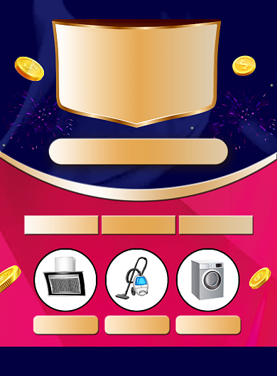 周年店庆商场家电促销宣传海报背景