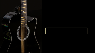 吉他乐理基础课教育课程封面背景