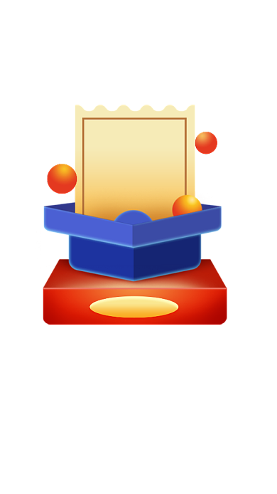 神秘大券优惠券弹窗背景