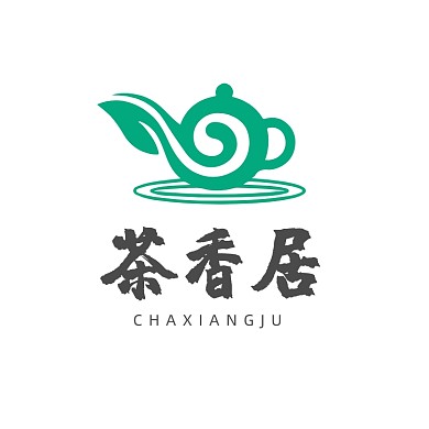 茶叶茶壶茶楼茶馆茶道LOGO