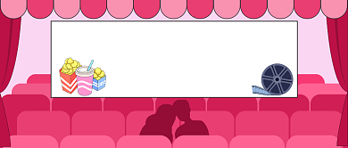 情人节电影推荐公众号首图背景