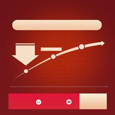 双11活动促销价格曲线图降价主图直通车背景