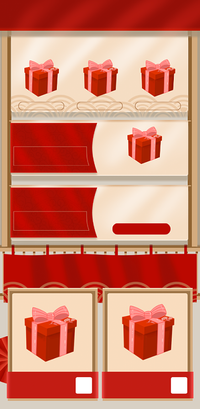 天猫双11国潮风获奖名单榜单电商关联页背景