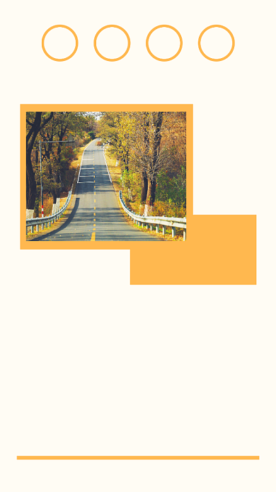 秋日风景文艺枫树旅游配图背景