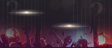 简约2021跨年音乐会邀请公众号首图背景