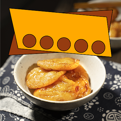 糖油粑粑零食食品淘宝主图直通车模板背景