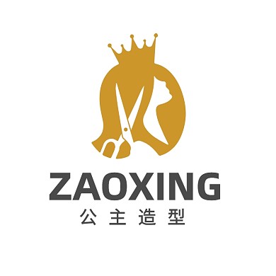美发店理发店金剪子LOGO