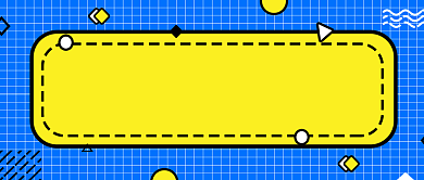 蓝色扁平年度新闻盘点公众号首图背景