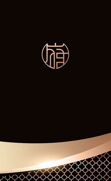 黑金金融地产公司名片背景