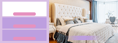 时尚紫色家居床上用品促销海报背景